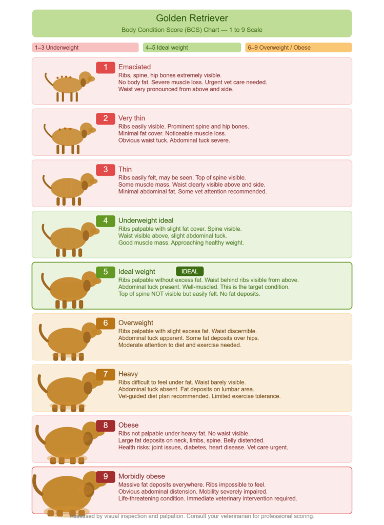 How to Use the Purina Body Condition Score (BCS)
